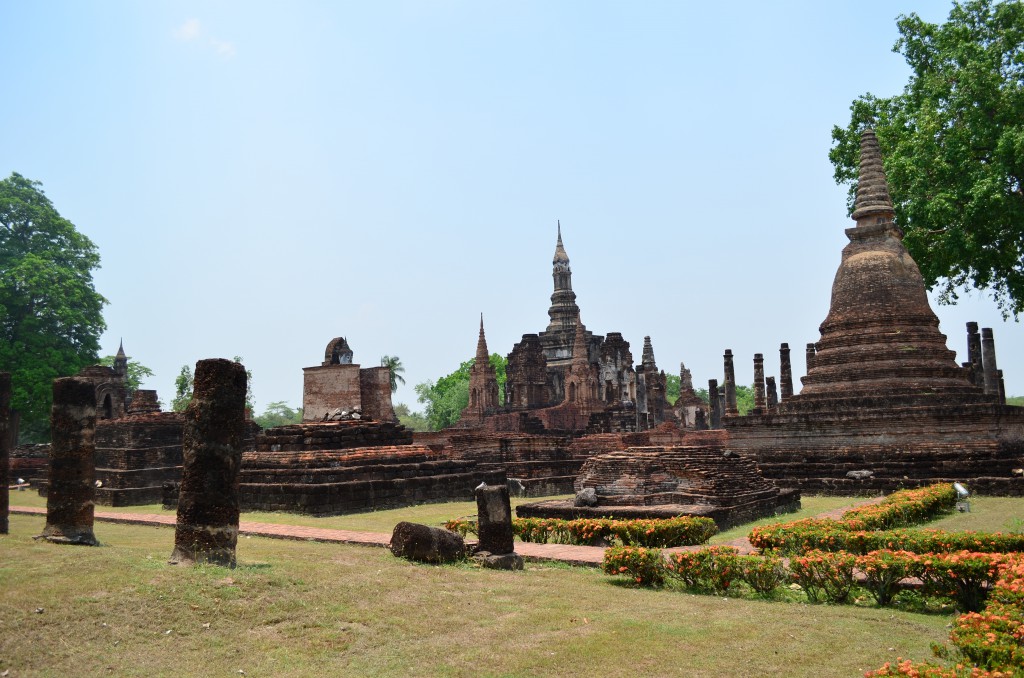 Wat Mahathat war zur Zeit des Königreiches Sukhothai der heiligste Ort für die Bewohner.