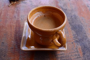 Kopi Luwak - der so "exklusive" Kaffee?! Ich hätte keinen Unterschied geschmeckt... Vielleicht etwas bitterer bei süßerem Geruch.