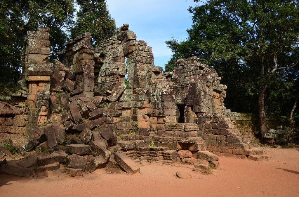 Der erste Eingang zum Tempel.